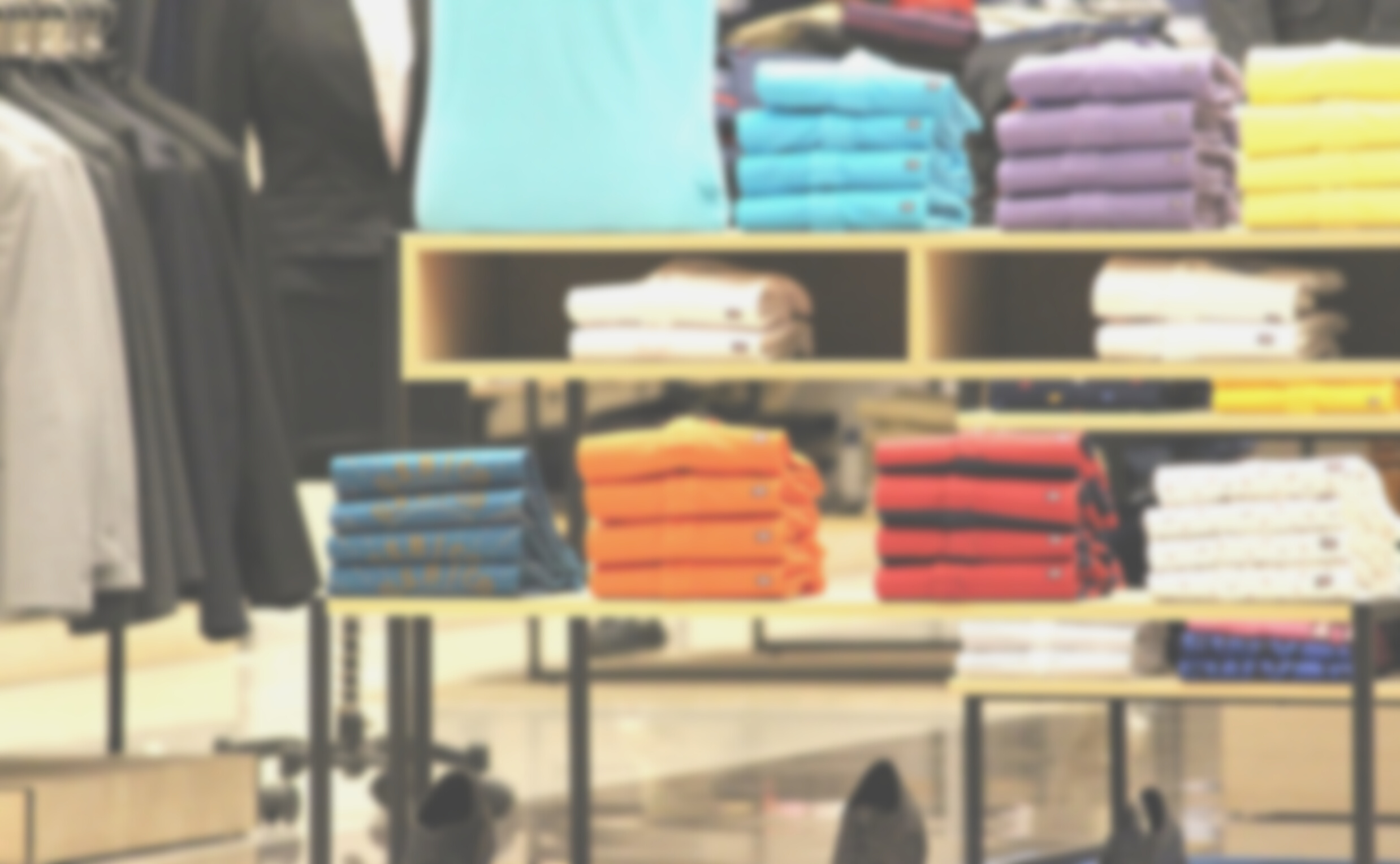 Clothes in a Retail Store